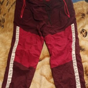 American eagle wind breaker joggers